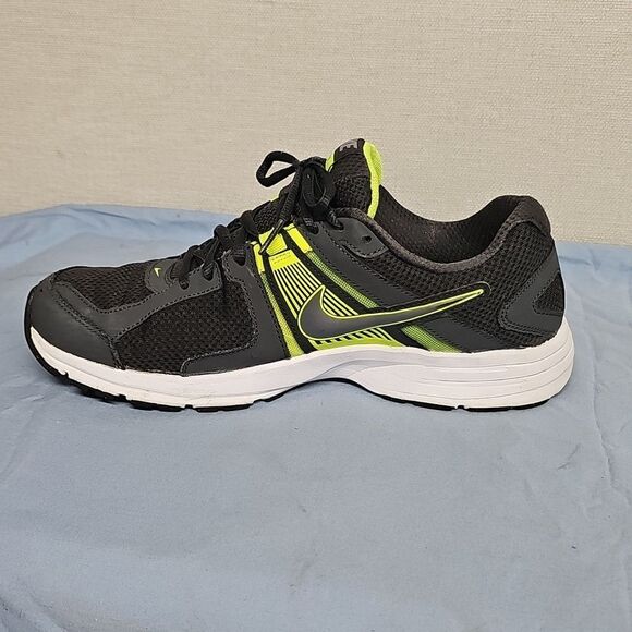 NIKE DART 10 ANTHRACITE/VOLT MENS SNEAKERS BFPM-07-073 - Picture 5 of 10